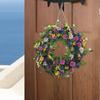 Household Hanging Wreath Easter Floral Wreath Door Hanging Easter Wreath Decor Easter Door Decor Easter Floral Decorative Wreath Easter Floral Wreath