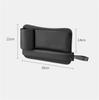 Multifunction Seat Gap Storage Bag For Car Seat Gap Filler With Phone Cup Holder PU Leather Car Interior Crevice Organizers Box Left Side
