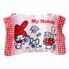 MORIPiLO My Melody Tissue Sanrio Small Item Plush Toy 20x14cm by Makura No Morishita Case, Characters, Case, Pouch, Cute, (Pillow Pouch, Pink)