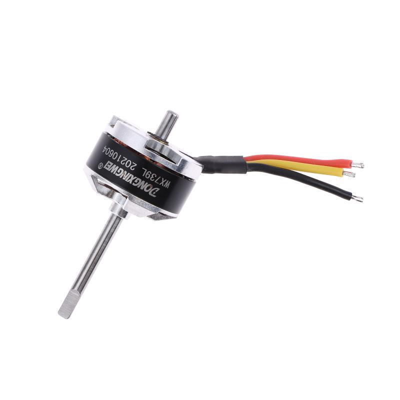 Hot Sale Micro 23mm WX739L Brushless Motor Long Shaft DC12V-24V 20V 3S-6S 1700KV High Speed For Aircraft Model Electric Grinding