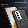 Магнитный ретро кожаный мягкий чехол для OPPO Reno12 Pro Reno 12 Pro 5G Беспроводная зарядка Чехол для телефона