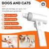 Pet Nail Grinder with LED Light Ultra Quiet Electric Clipper 2 Speed Settings Painless for Small Large Animals Grooming