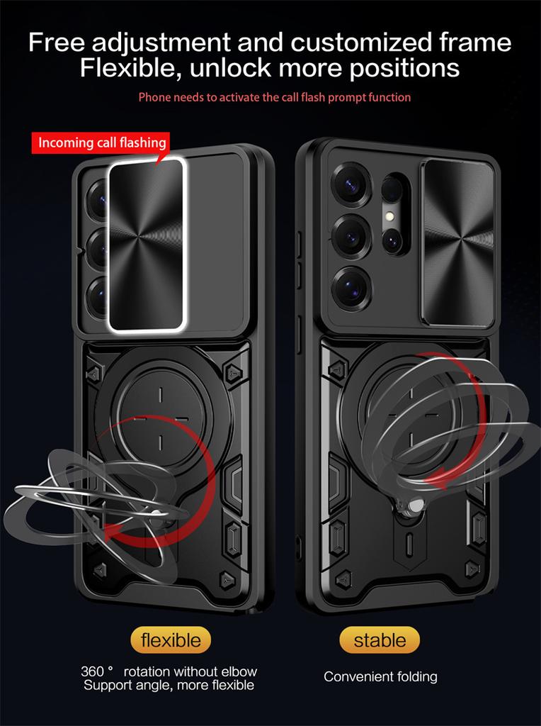 Ударопрочный Бронированный Чехол Funda Для Samsung Galaxy S26 Ultra 5G Автомобильный Магнитный Держатель Кольцо Чехол Для S 26 Plus S26Ultra Защитная Крышка Объектива