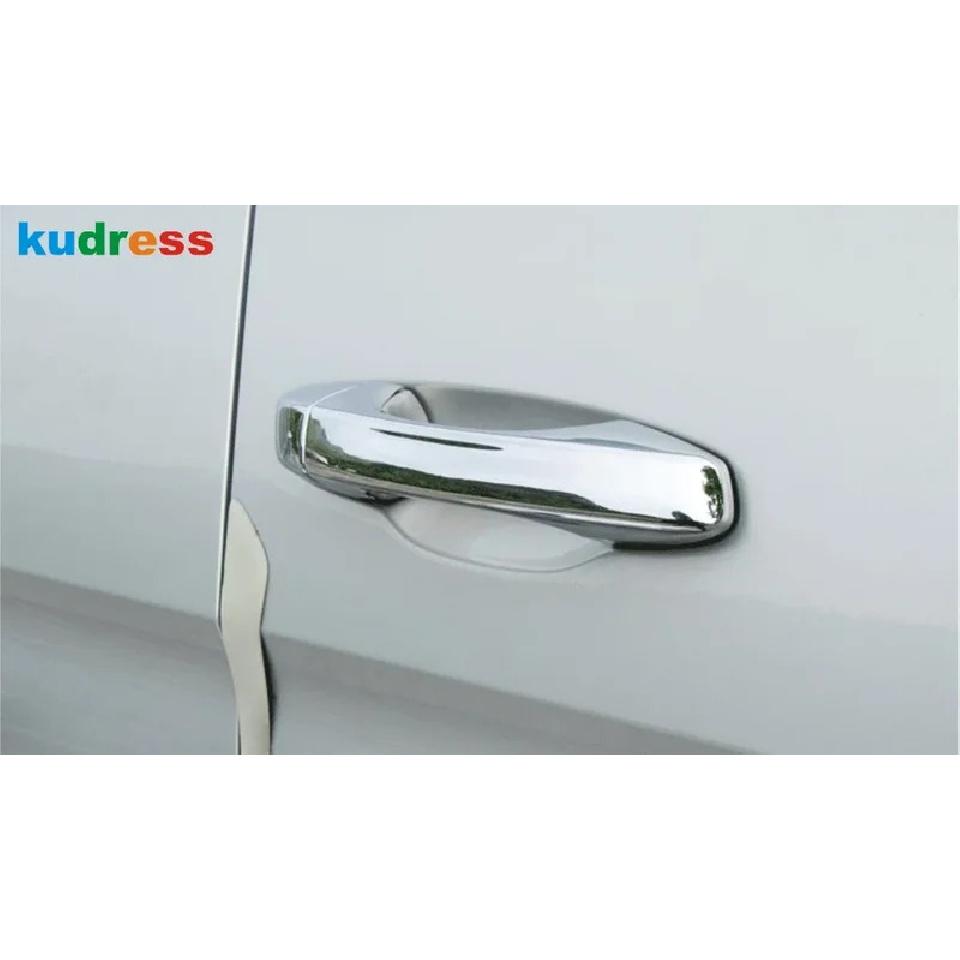 Door Handle Cover Trim For Volkswagen VW Teramont Atlas 2017- 2024 Chrome Car Side Handles Catch Cap Shell Accessories