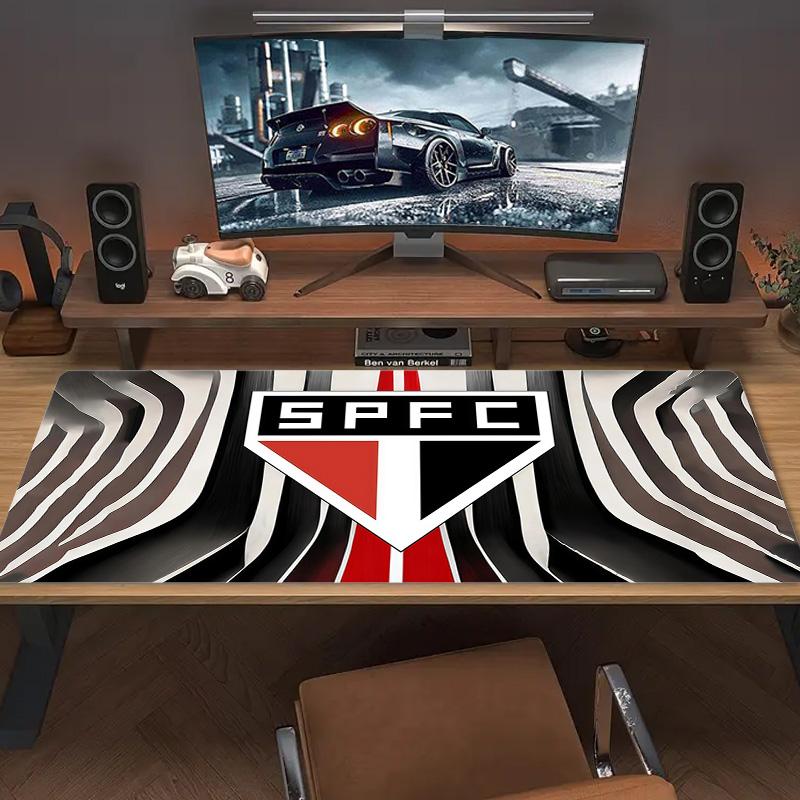 Sao Paulo FC4 Print Cushion Non-slip Laptop Tablet Big Mousepad XXL Mat Mini PC Playmat With Lock edge
