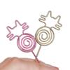 Desktop Decoration Cat Shape Paper Clamp Place Card Table Numbers Holder Clamps Stand Photos Clips