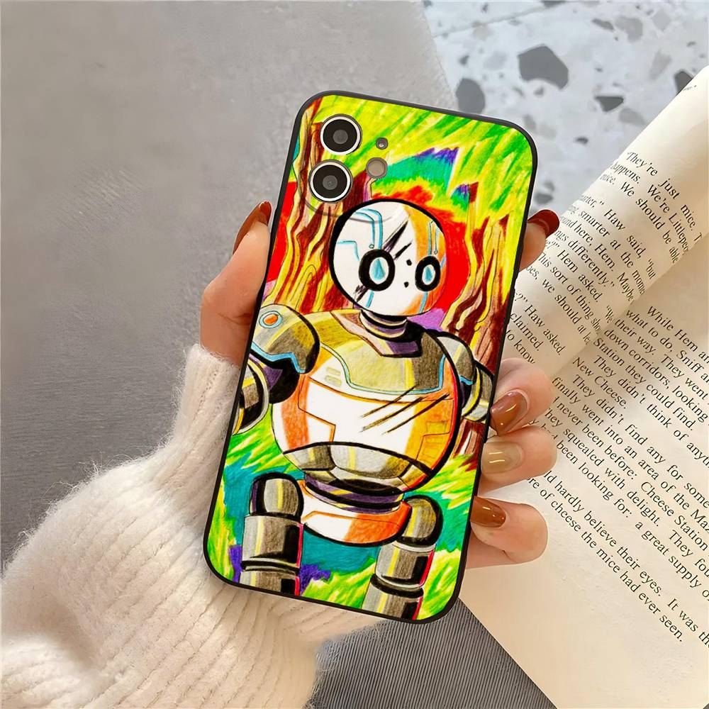Film The Wild R-Robot P Phone Case For IPhone 17 Air 16 15 14 13 Pro Max 11 12 Black Silicone Cover