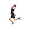 Li Ning Professional Basketball Series Solid Color 2 In 1 Sports Shorts Men Shorts Black AAPT085-1