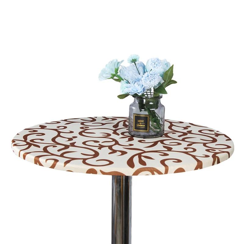 Круглая скатерть диаметром 60/70/80/90/100/120/150 см, скатерть для коктейльного стола, скатерть для кофейного бара, скатерть для свадебного стола, декор