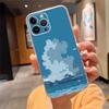 Чехол для телефона для iphone 17 Pro Max Air 17 16 15 14 13 Pro Max 15Plus 15 16 Pro Пейзаж Небо Луна Ландшафт