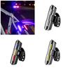 Bicycles Tail Light Bicycles Rear Light Biking Waterproof Flashlight Lamp Rechargeable Safety Warning LED Tail Lamp
