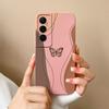 For Realme C65 4G Phone Case Butterfly Cat Ultra Thin Liquid Silicone Camera Protection Back Cover For Realme C 65 Funda Carcasa