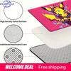 Pokemon Pikachu DJ Music Style Print Non-slip Doormat Soft Floor Mat for Home Decor