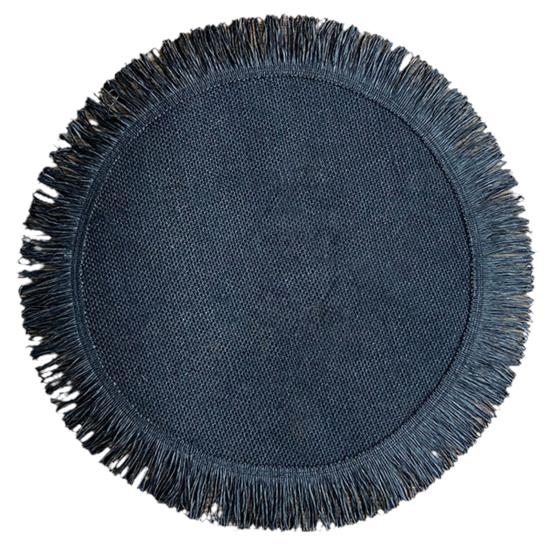 Коврик для обеденного стола с практичной отделкой кисточками, многоцветный коврик для столовых приборов, универсальный защитный коврик для стола, коврик для макраме, коврик для обеденного стола, реквизит для фотографий