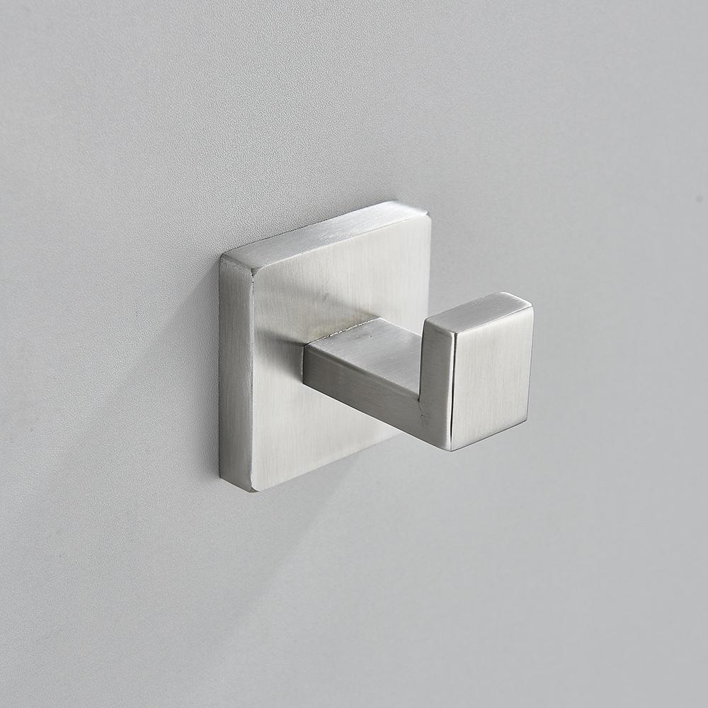 Stainless Steel Bathroom Accessories Set Brushed Nickel Towel Bar Robe Hook Toilet Paper Holder Towel Ring Bathroom Accessory