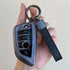 Grey Tpu Car Remote Key Case Cover Shell Fob For Bmw X1 X3 X5 X6 X7 1 3 5 6 7 Series G20 G30 G11 F15 F16 G01 G02 F48 Keyless