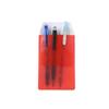 3Pcs School PVC Colorful Doctors Nurses Supplies Pocket Protector Leak-Proof Pen Pouch Pencil Case