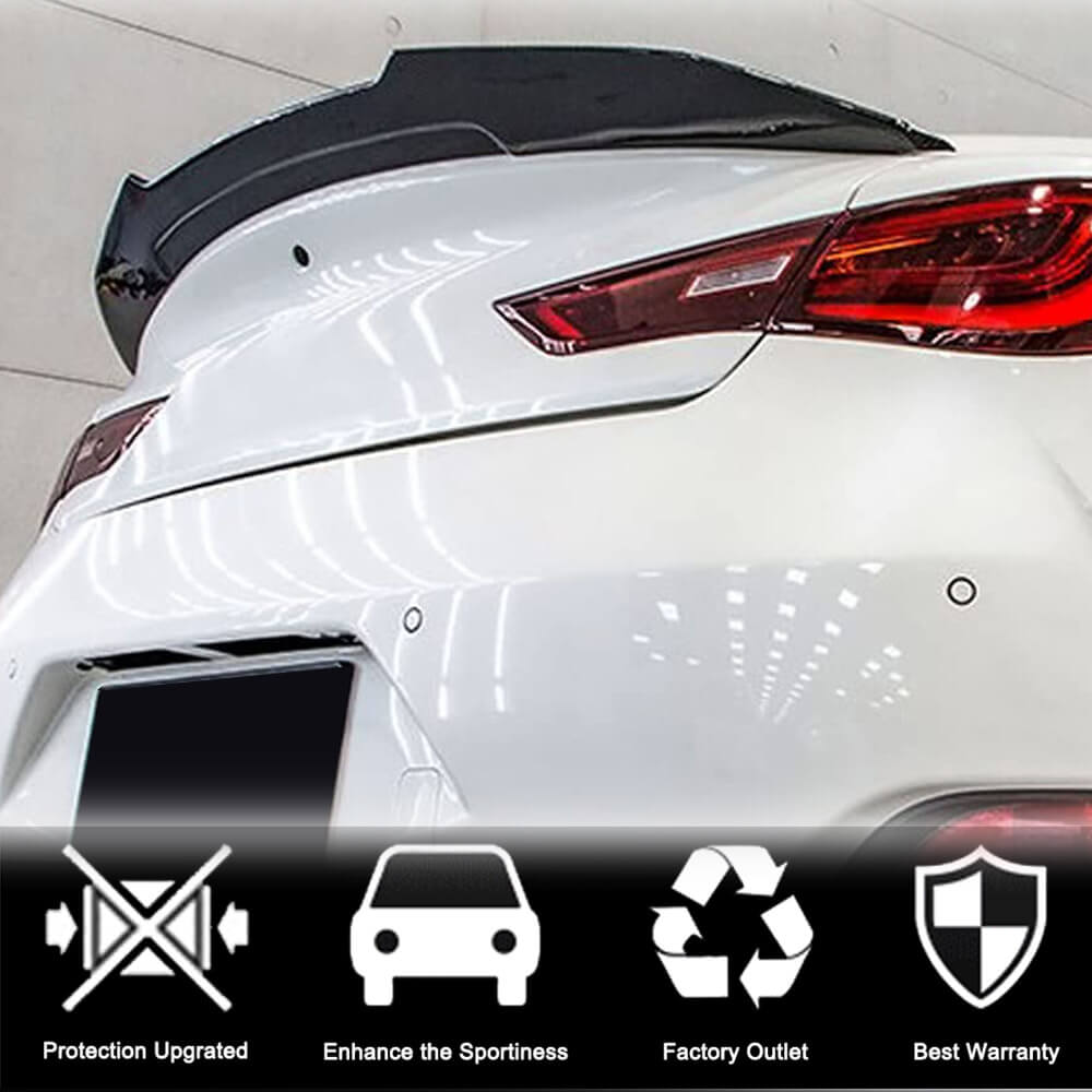 Спойлер V2 (для Q60 2016-2022, Карбон) для Infiniti Q50/Q60