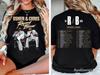 Chris Brown Usher Raymond Shirt, The R And B Tour Concert Merchandise, Two Sided Tour Dates Tee, Usher And Chris Raymond Brown Graphic