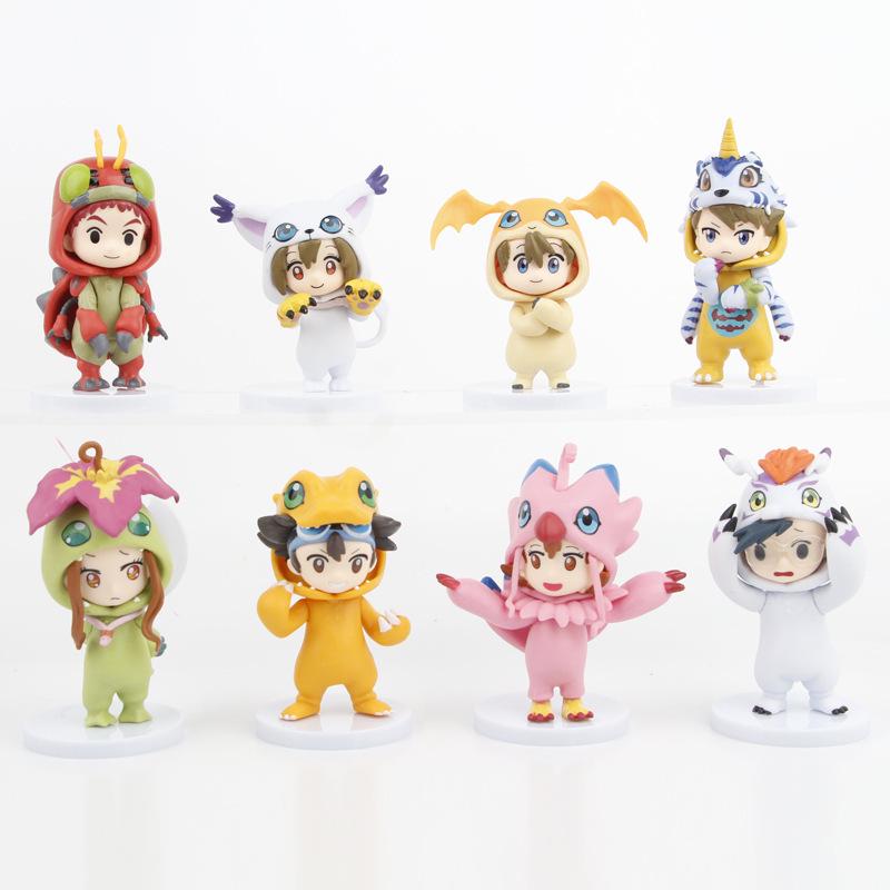 Аниме Косплей Игрушка Модель Digimon Adventure Слепая Коробка Фигурка Украшение