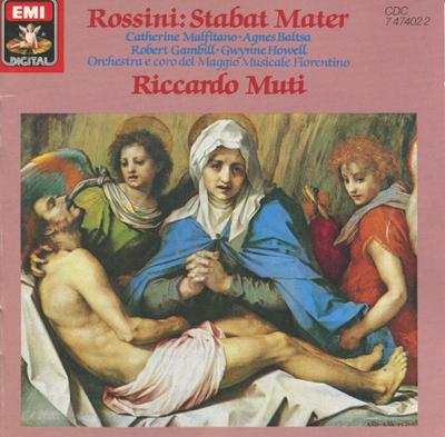 CD ДЖОАККИНО РОССИНИ, РИККАРДО МУТИ - Stabat Mater CDC7474022 EMI Digital Германия Классика Б/У