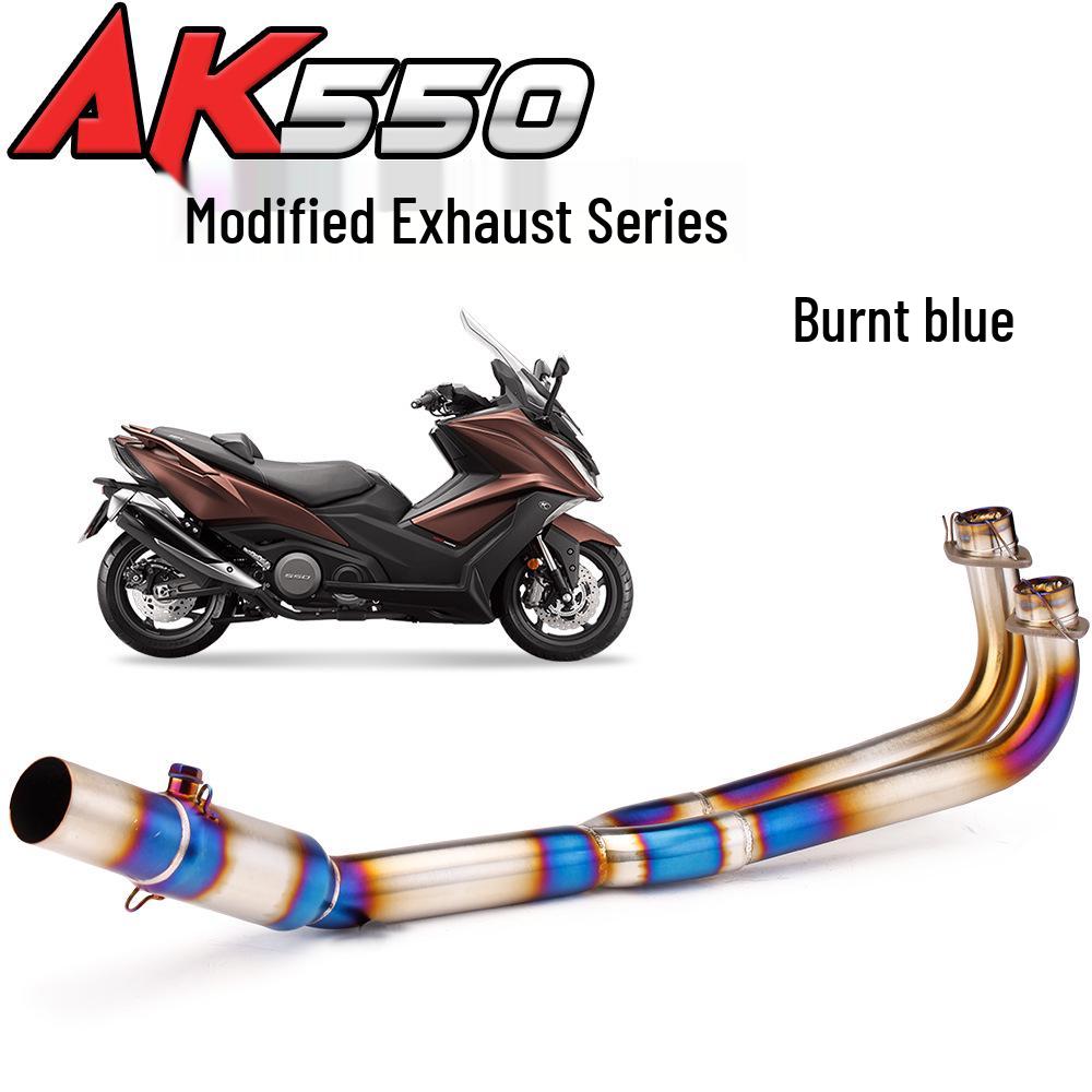 KYMCO AK550 Scorpion Carbon Fiber Exhaust Pipe for Modified Scooter