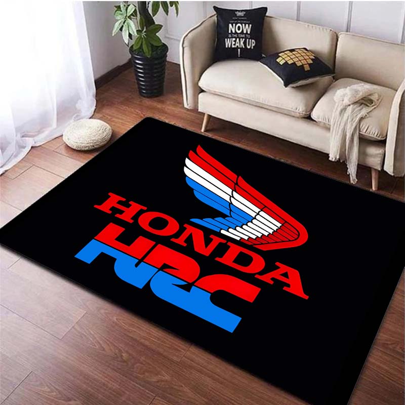 Коврик с рисунком Racing Moto H-HON-D-DA, противоскользящий, для гостиной, спальни, игровой комнаты, кухни, прихожей, коврик для молитвы, декоративный коврик, подарок Alfombra