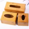 Vintage Bamboo Charcoal Tissue Box Creative Seat Type Roll Storage Paper Holder Tissue Canister Bathroom Facial Napkin Organizer