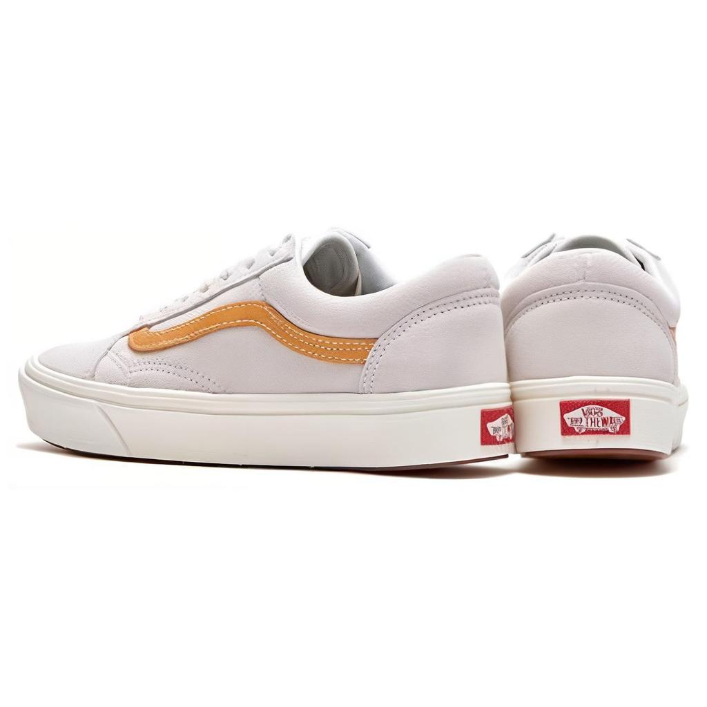 Vans Comfycush Old Skool Низкие Кеды для Скейтбординга Унисекс Серые Оранжевые VN0A3WMA2BH