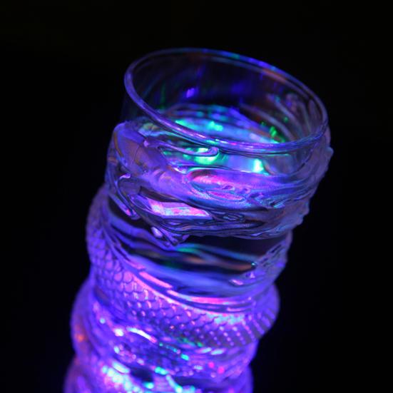 285 мл Dragon Change Water LED Мигающий цвет Пива Активированная чашка для легкого вина