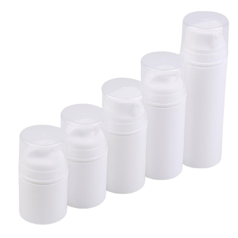 Refillable Empty Pump Bottles Plastic Mini Lotion Vacuum Cosmetic Containers Travel Emulsion Dispenser 35/50/75/100/150/200g