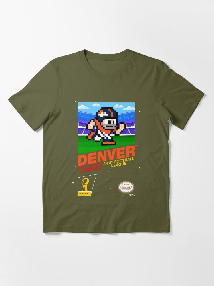 John Denver Denver Broncos (8-bit Videogames Cartridge) Essential T-Shirt