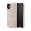 Karl Lagerfeld Quilted K Pattern - Etui Iphone 11 (Różowy)