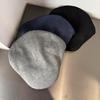 Solid Retro Color Urban Baseball Cap Short Brim Breathable Cotton Casual Wear