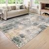 Crystal Pile Carpet Modern Abstract Living Room Kitchen Bathroom Entryway Washable Rugs Stain-resistant Large Mats