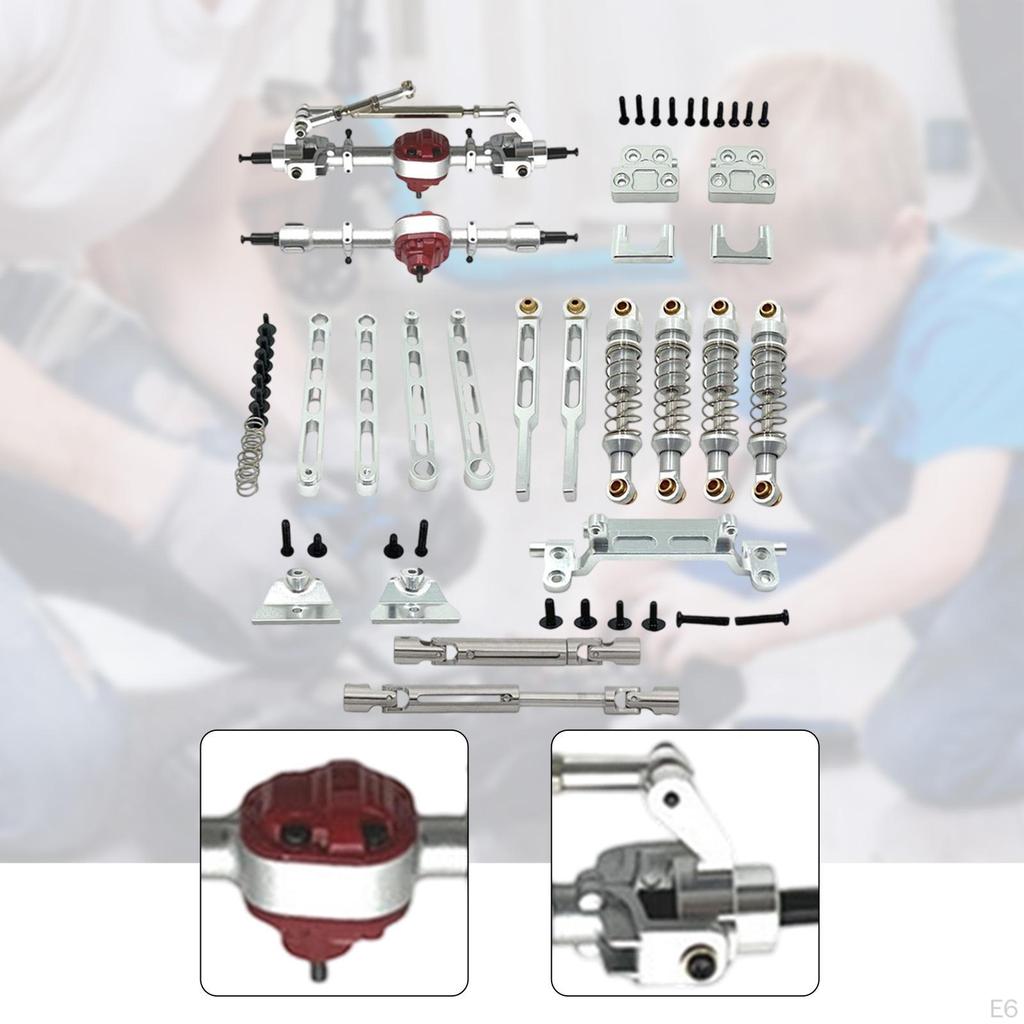 1/12 RC Car Axle Rods Modification Accessories Easy Installation Shock Absorber Mounts Pull for