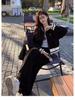 Women's Casual Korean-Style Two-Piece Sportswear Set for Spring and Autumn