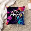 Powerful Rock Band BBring Me the Horizon Cushion Cover Polyester Sofa Cushions Decorative Throw Pillows Decoration Pillowcover