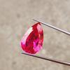 17.80 Ct Natural Pink Padparadscha Certified Gemstone Pear Cut Stone Z669
