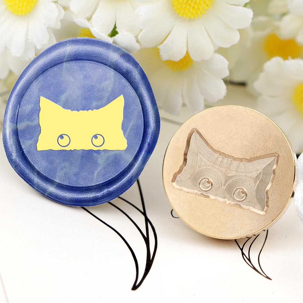 Коллекция животных Сменная головка для восковой печати Латунная головка для опечатывания Только для креативных подарков Конверты Приглашения Открытки