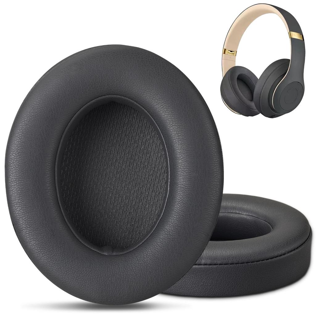 Beats Studio 3 almohadillas para orejas de repuesto inalámbricas de repuesto para Beats Studio 3 Beats Studio 3 Beats Studio 2 almohadillas para