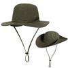 Unisex Wide Brim Sun Protection Hat for Outdoor Activities