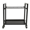 Тележка для хранения чертежей на 20 слотов, держатель для рулонов чертежей, металлический держатель чертежей с колесами