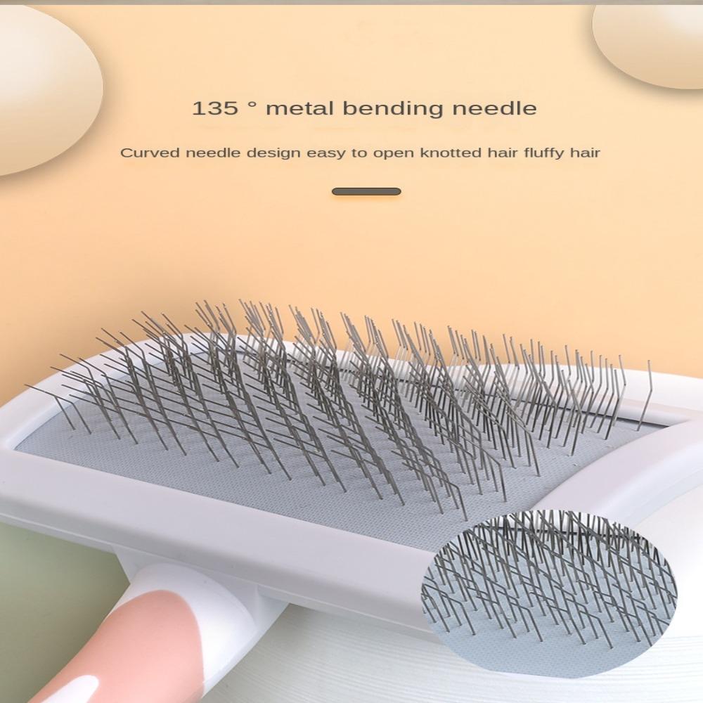 Металлическая головка гниды, пластиковый очиститель меха, массажная ванна для собак, щетка для чистки домашних животных, расческа для ухода за кошачьей шерстью