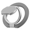 Magnetic Phone Ring Holder Grip with Dual-Side Magnets Triple Folding Zinc Alloy Kickstand