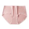 Modal Underwear High End Women's Underwear Mulberry Silk Antibacterial Traceless One Piece Mid Rise Triangle Pants