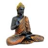 New Resin Meditating Buddha Showpiece | Home Decor | Idol Statue Figurine Murti | Tibetan Buddhist Statue - 14.5 Inches Height