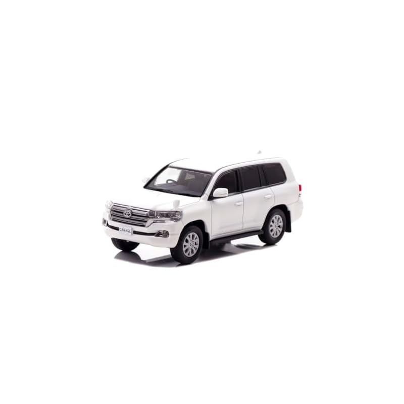 CARNEL Масштаб 1/43 Toyota Land Cruiser AX G Selection (URJ202) 2015 Белый перламутровый кристальный блеск Готовое изделие CN431504