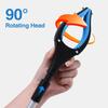 Upgrade 32" Aluminum Alloy Garbage Clip Foldable Grabber Reacher Tool Lightweight Trash Claw Grabbers Magnetic Pick Up Stick