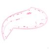 French Curve Metric Shaped Ruler Plastic Sewing Tool for Design Drawing Template